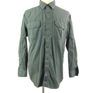 5.11 Tactical Series Vented Green Long Sleeve XL